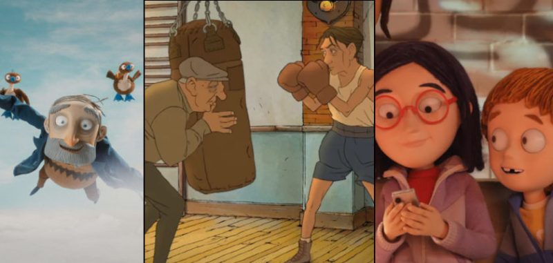 Still collage from Annecy Festival animation features 2025