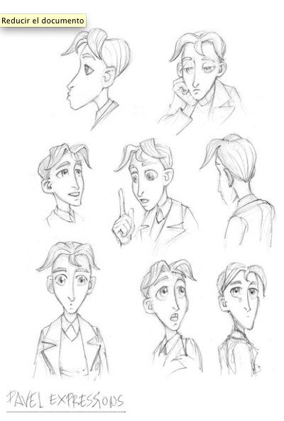 Shkid by Fernando Cortizo animation film sketch