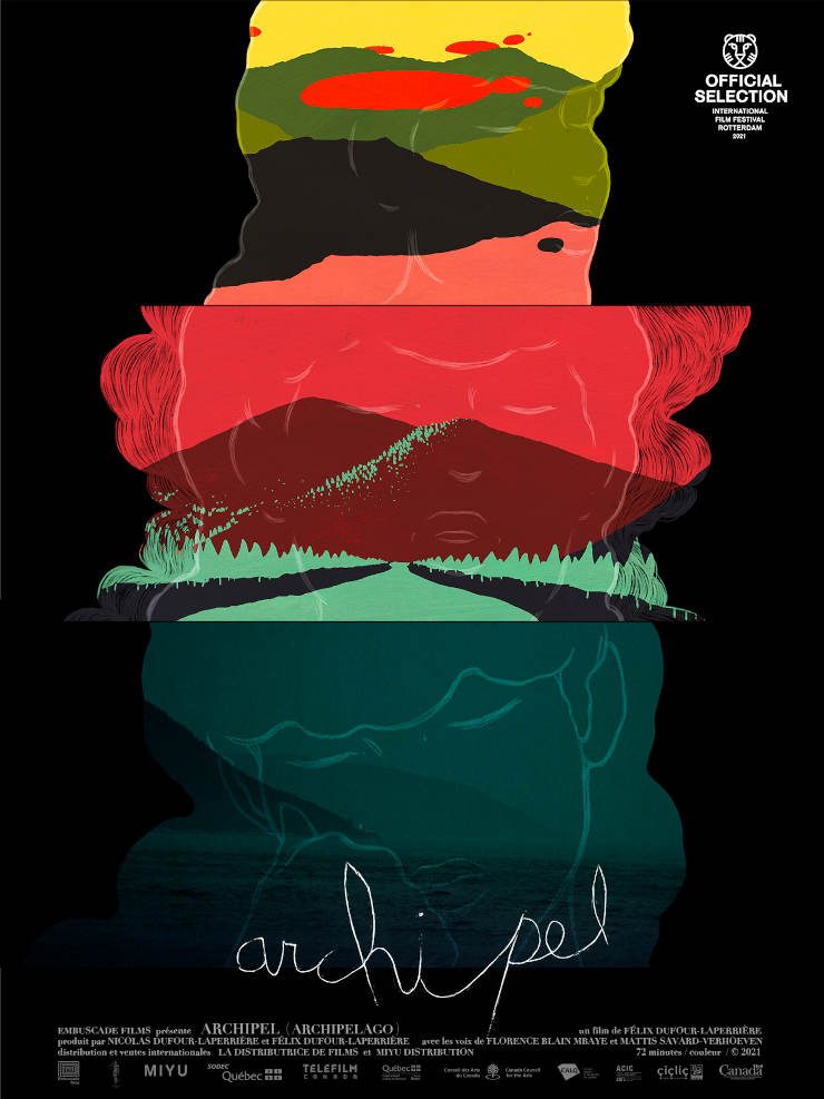 Archipel by Félix Dufour-Laperrière animation film poster