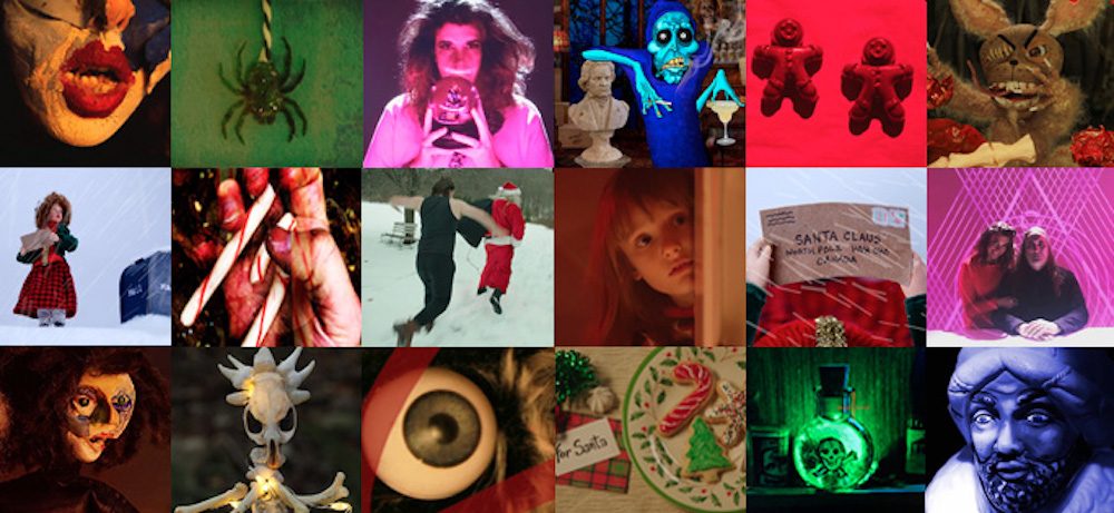 Creepy Xmas Film Fest Unspools in NY collage animation