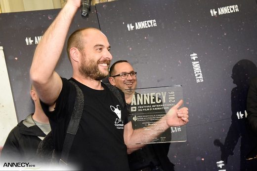 Prix Festivals Connexion – Région Auvergne-Rhône-Alpes / In partnership with Lumières Numériques & Pilon Cinéma: "Decorado", Alberto Vázquez Photo : F. Blin/CITIA