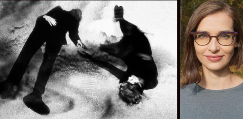 Kafka. In Love animation film still and Zane Oborenko photo (collage)