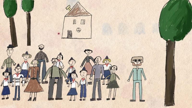 SCHOOL SHOW Ana Horvat animated film still