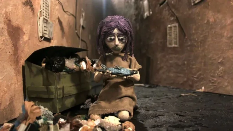 Waste Away by Elly Stern animation film still