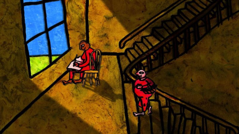 Library of Paradise by Christopher Childs animation film still