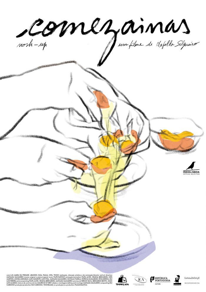 Nosh-up by Mafalda Salgueiro animation poster