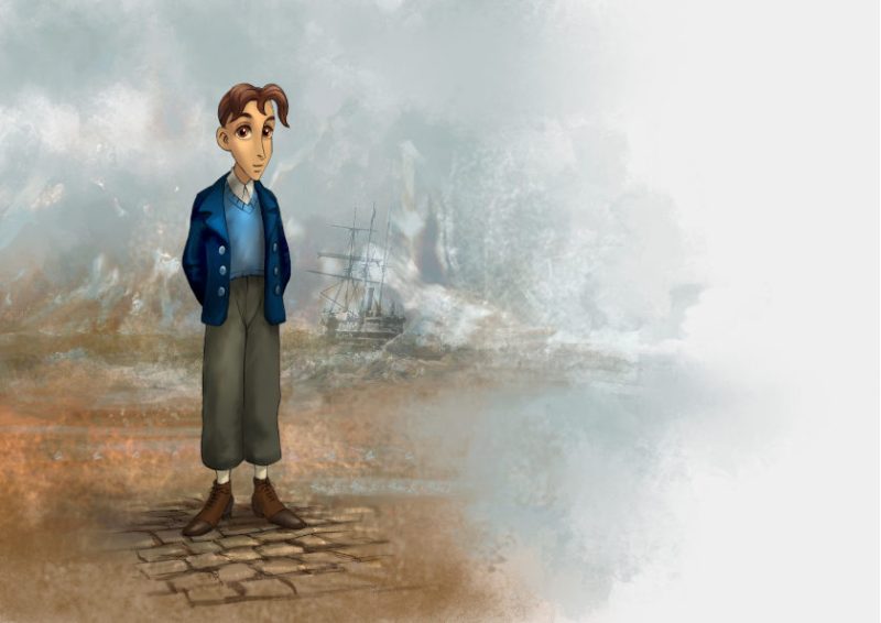 Shkid by Fernando Cortizo animation film concept art
