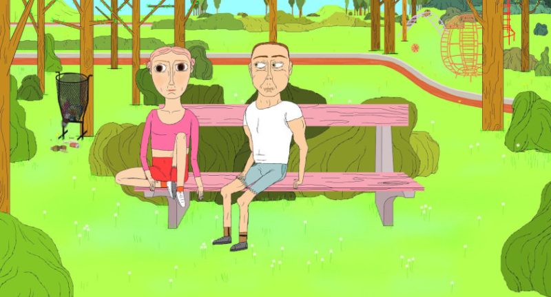 'Above the Clouds (Felhők felett) by Vivien Hárshegyi animation film still