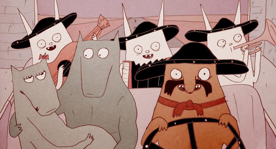 Toomas Beneath the Valley of the Wild Wolves animation film still