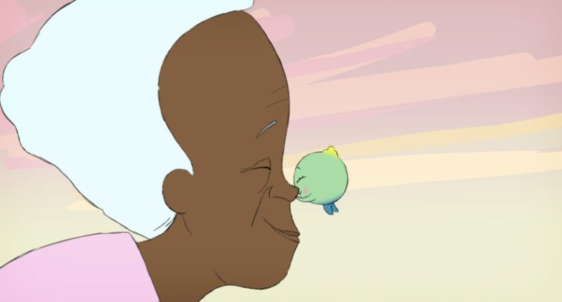 'She Dreams At Sunrise' animation film still