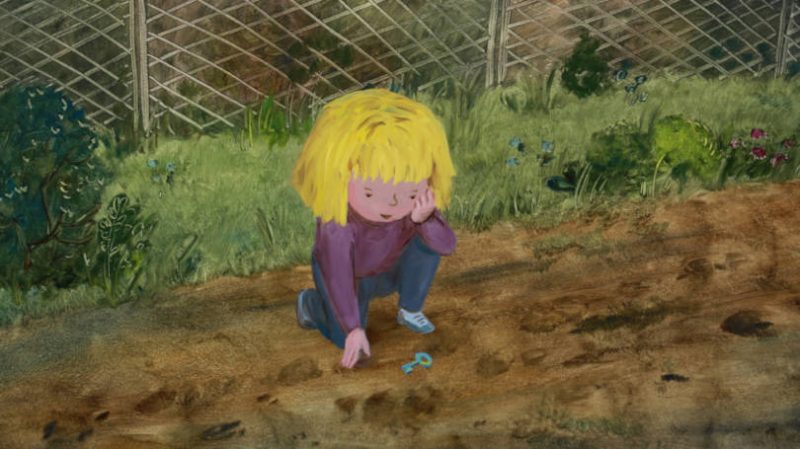 Suzie in the Garden animation 