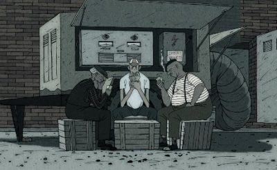 Villa Antropoff by Vladimir Leschiov and Kaspar Jancis animation film still
