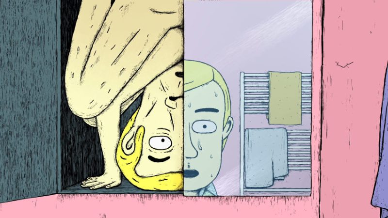 I'm Going Out for Cigarettes (Je sors acheter des cigarettes) by Osman Cerfon animation film still