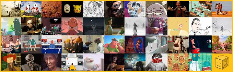 43 Animation Shorts for 3D Wire Fest 2020 collage