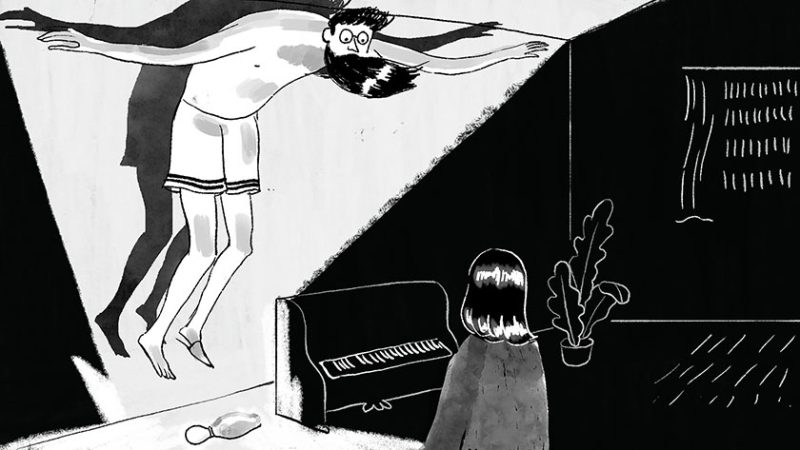 Floating by Jelena Milunovic animated short film still