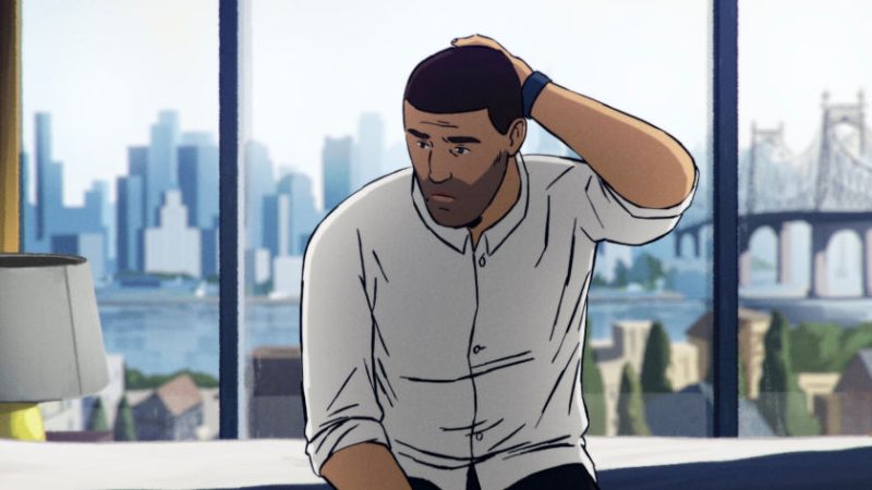 Flee by Jonas Poher Rasmussen animation film still