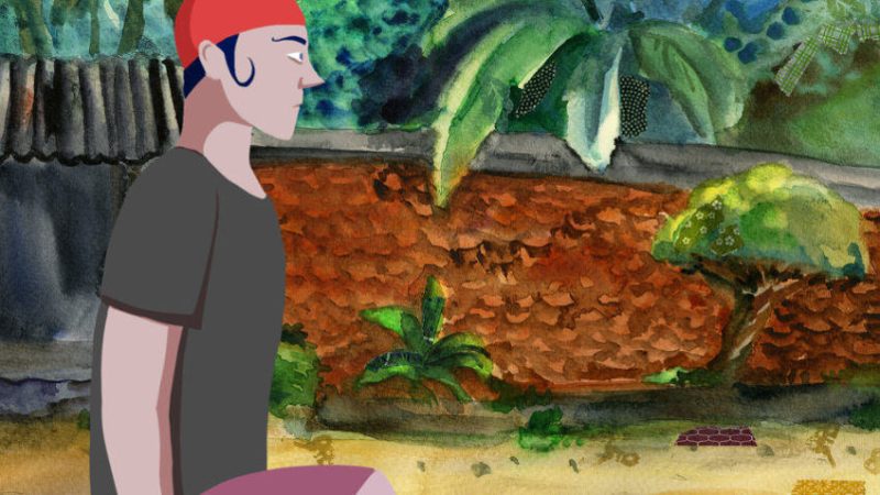 The Witch's Mask by Laura Nasir-Tamara animation film still