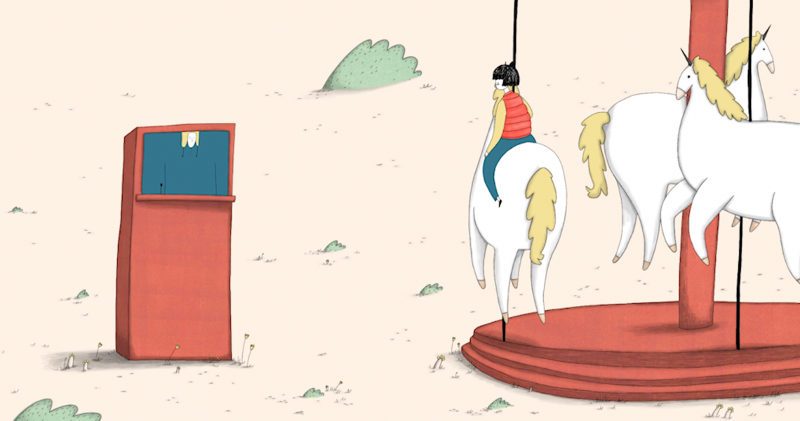 Carrousel by Jasmine Elsen short animation film still