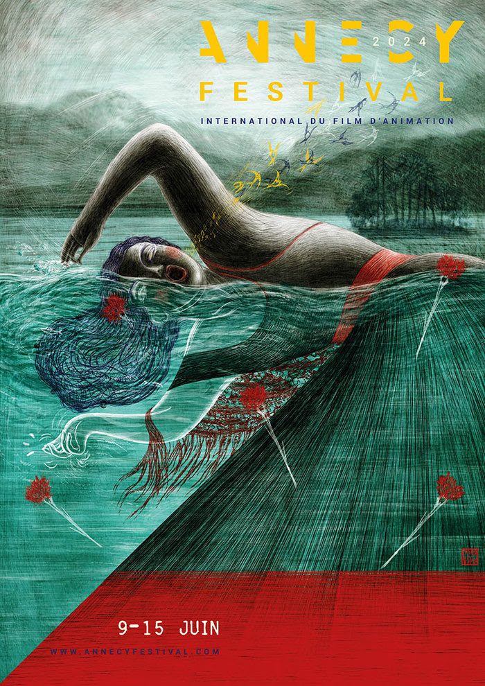 Annecy Festival 2024 poster Regina Pessoa