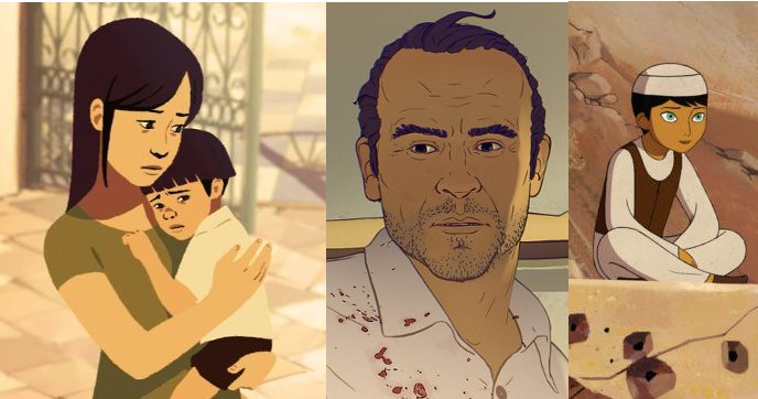 European Animation Emile Awards 2018 animation nominees stills collage