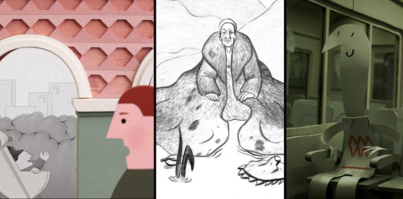  Etiuda &amp; Anima 2022 selected animation film stills collage