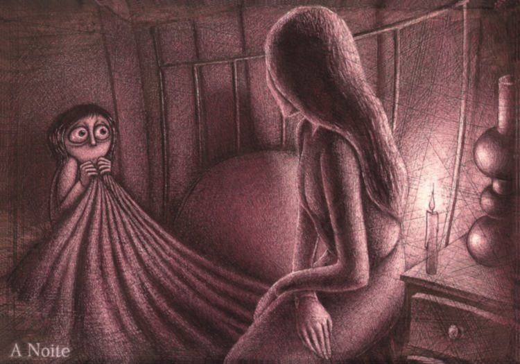 The Night Regina Pessoa animation film