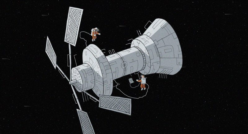 He can't live without cosmos animation film still