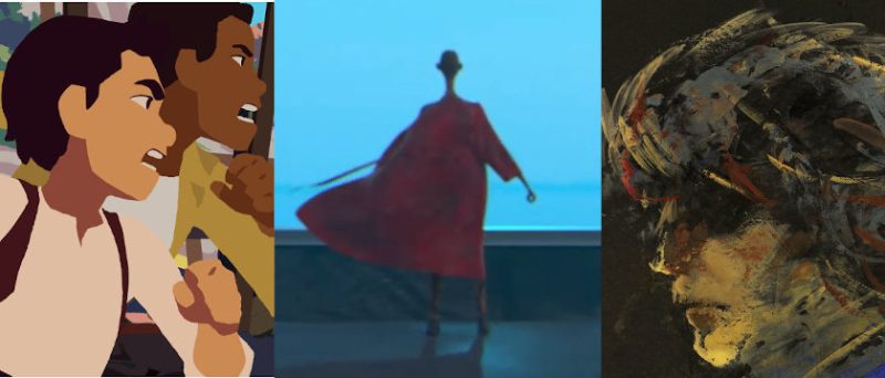 Annecy Festival 2020 winners animation stills collage