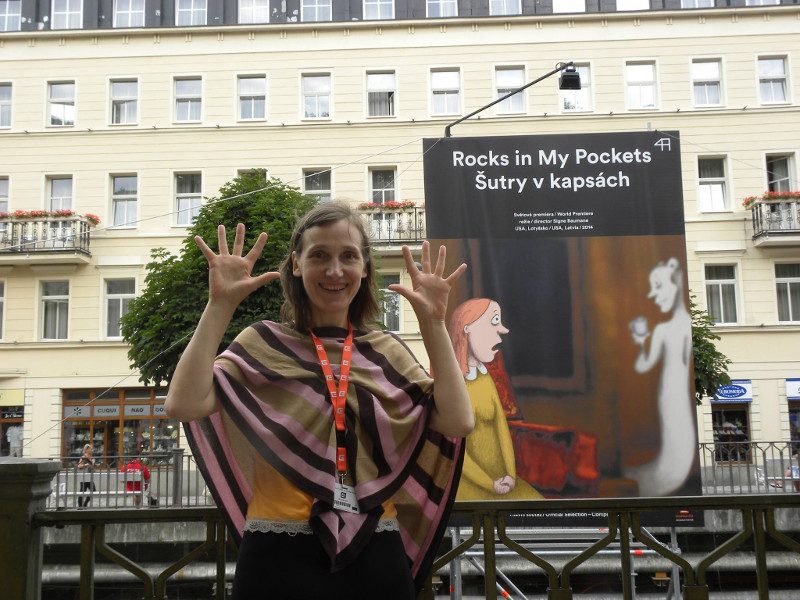 Signe Baumane at Karlovy Vary 