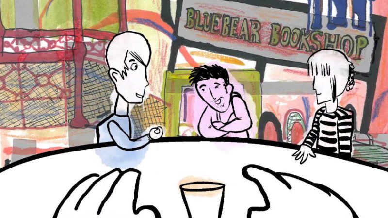 Strange animation short still by Cameron Karr 