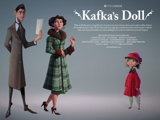 kafkas doll by Bruno Simoes animation film still