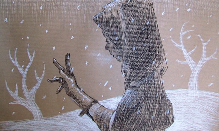 The Girl Without Hands by Sébastien Laudenbach animation film still
