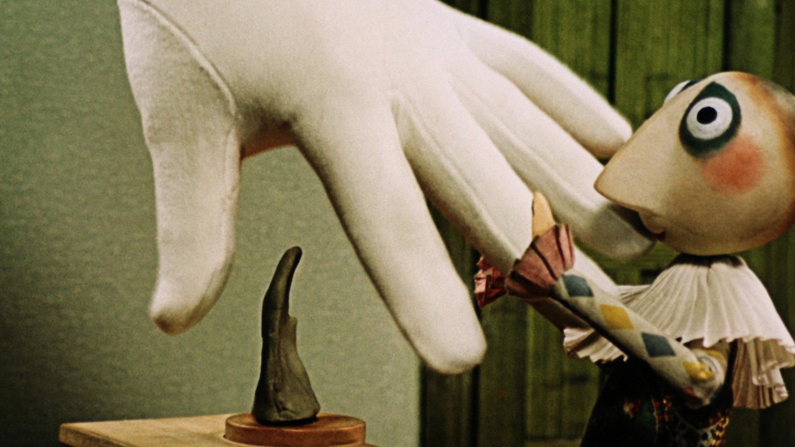 The Hand by Jiří Trnka animation film still