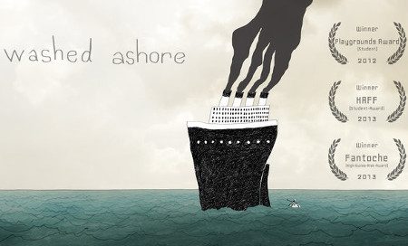 Washed Ashore by Jonas Ott animation film still