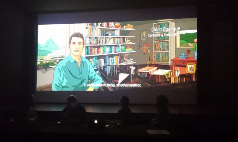 They Shot the Piano Player project at the Monstra Festival presentation