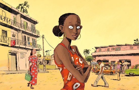 Aya of Yop City animation film still