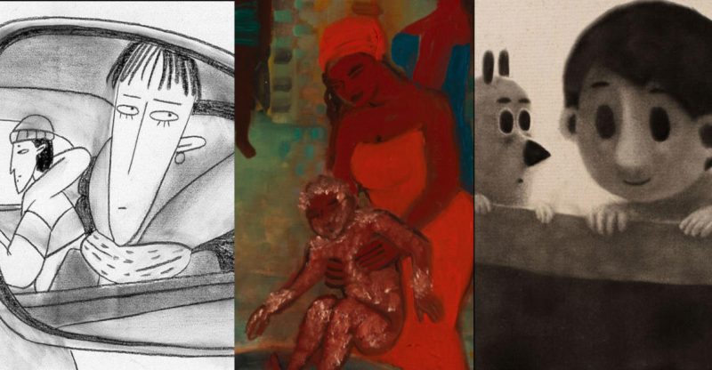 Oscar shortlisted animation films 2026  collage
