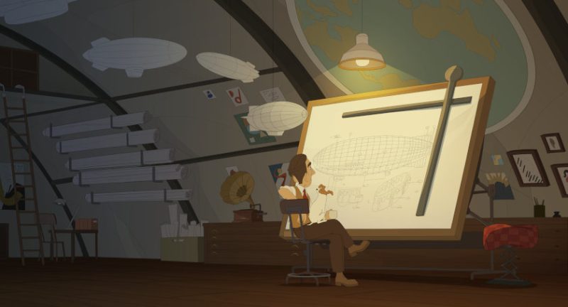 Titina by Kajsa Naess animation film still
