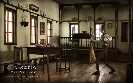 The Village by Stelios Polychronakis animation film still