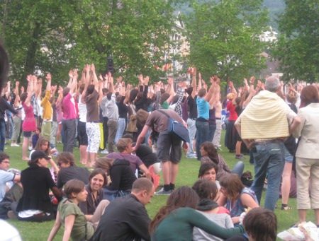 Annecy Festival 2010 crowd