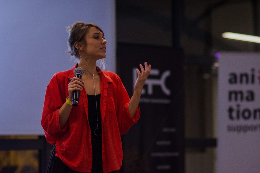 Cynthia Levitan at Animarkt 2018 (c) Tomasz Kaluzny