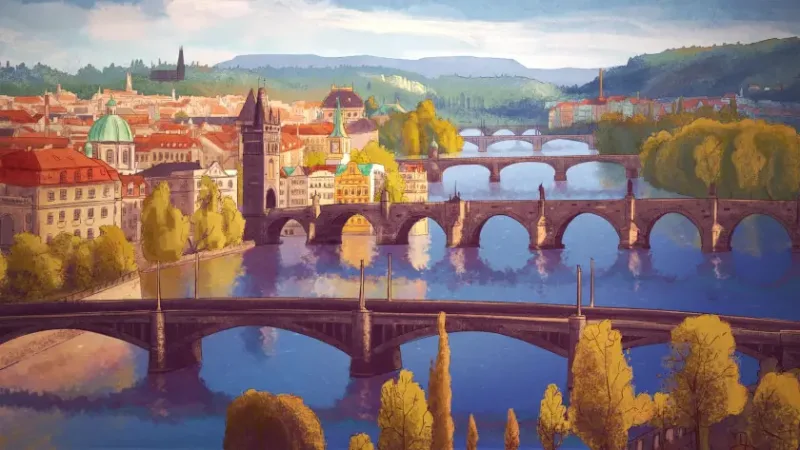 Shkid by Fernando Cortizo animation film concept art