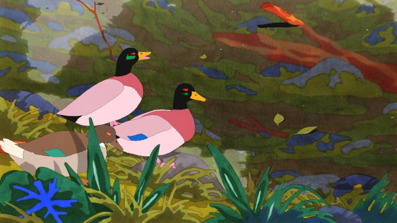 God is shy animation film still