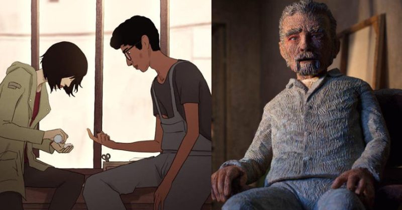 I Lost My Body, Mémorable animation film still collage