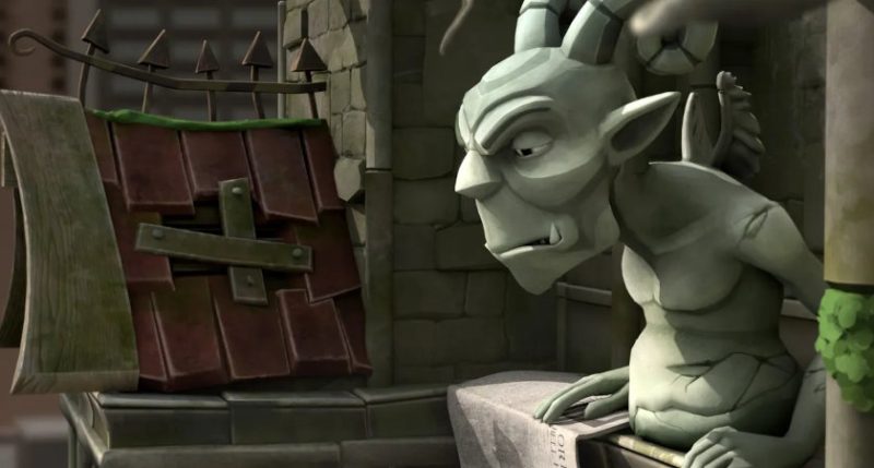 Gargoyle Doyle Ethan Shaftel animation film still