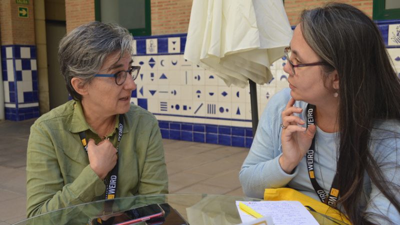 Isabel Herguera and Eliane Gordeeff photo