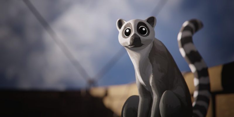 Flow by Gints Zilbalodis animation film still