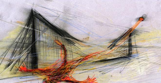 '11' by Vuk Jevremović animation film still