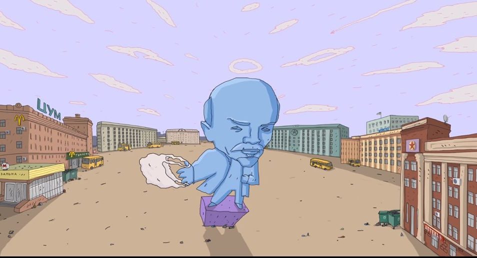 Deep Love by Mykyta Lyskov animation film still