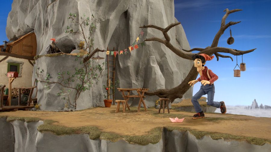 Elusive Paper animation film still